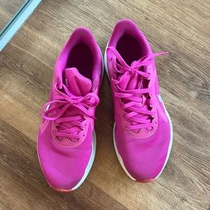 Hot Pink Nike Running Shoes